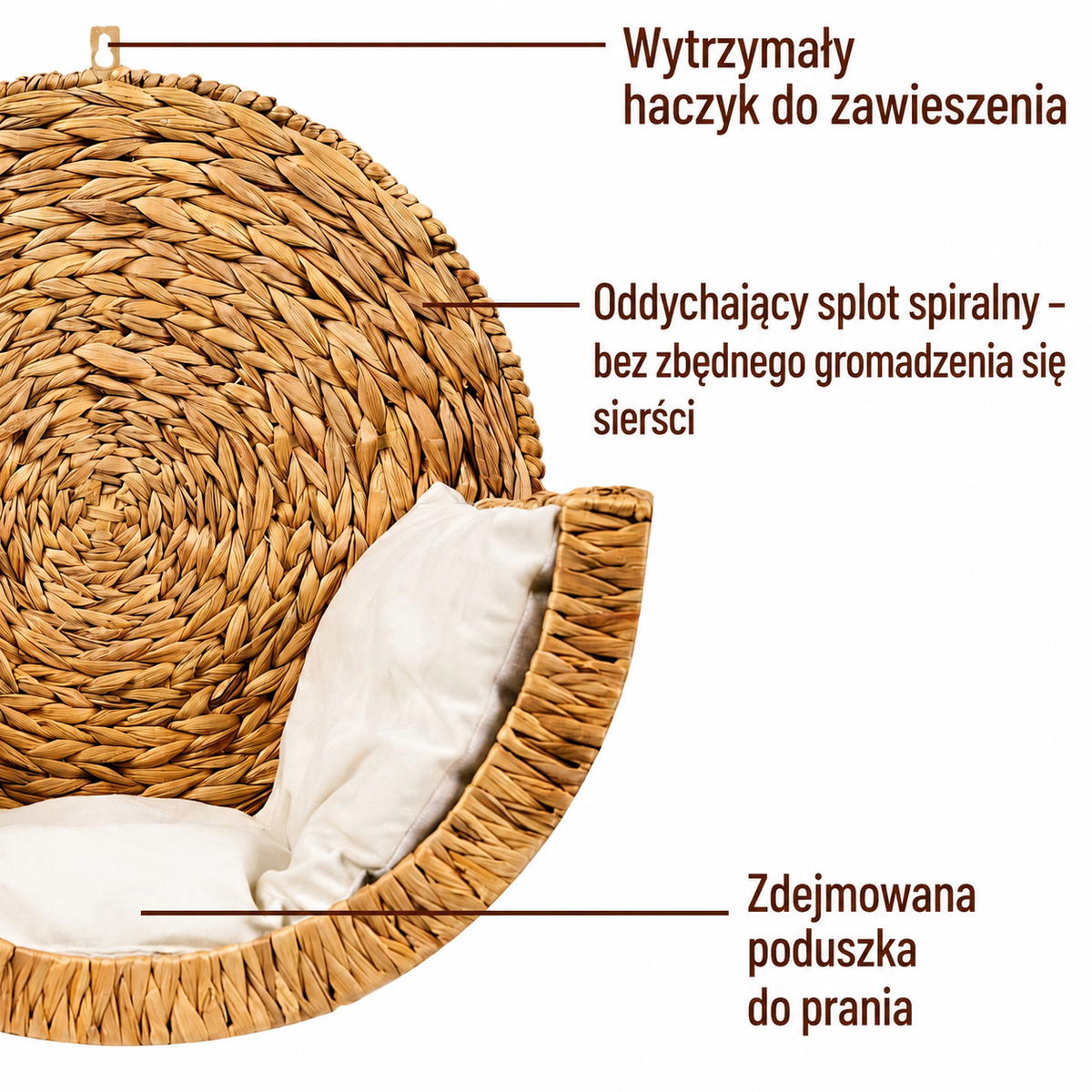 CozyWhiskers - legowisko dla kota